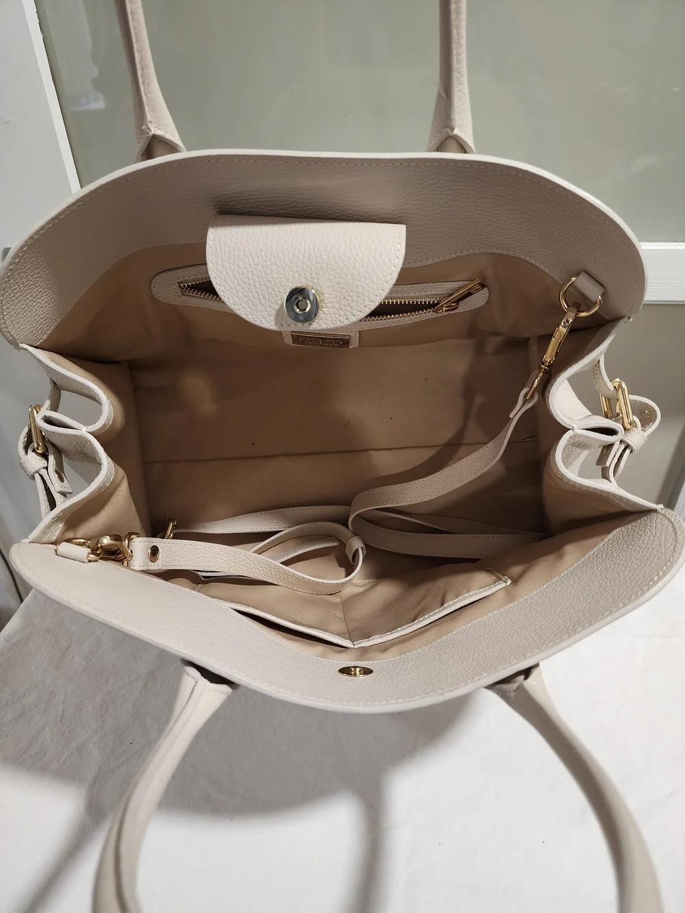 Classic Cream Margaux Crossbody